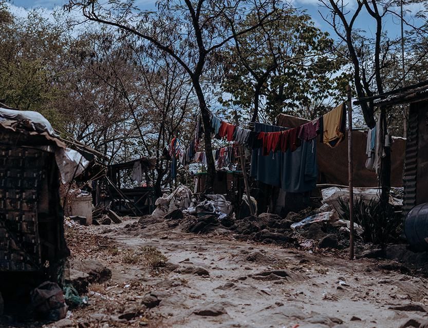 AVC Phillippinen Haus Hütten Taifun Überschwemmung Isla Pulo Manila