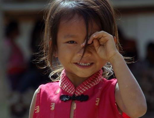 AVC Laos Bild Mädchen AVC Laos Bild Mädchen