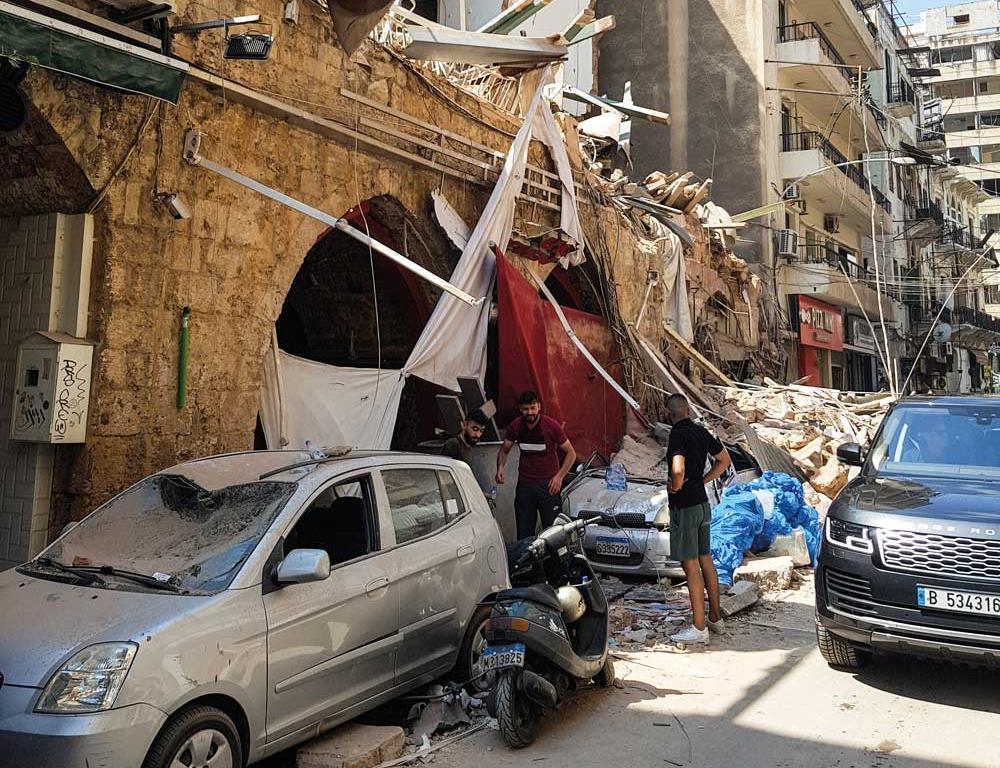 AVC Libanon Bild Zerstörung AVC Libanon Bild Zerstörung